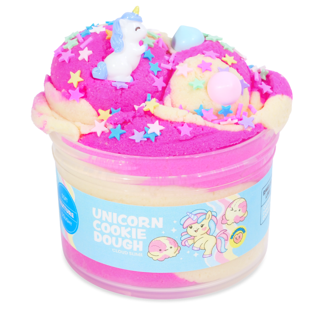 Unicorn Cookie Dough Slime