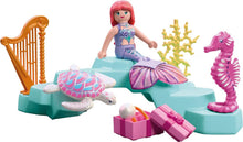 Load image into Gallery viewer, Mermaid With Gift