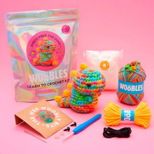 Load image into Gallery viewer, Fred The Rainbow Dinosaur Beginner Crochet Kit