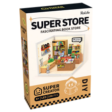 Load image into Gallery viewer, Fascinating Book Store Miniature Kit