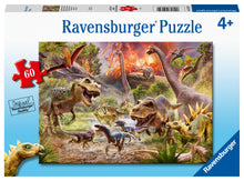 Load image into Gallery viewer, 60 PC Dinosaur Dash Puzzle