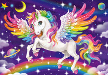 Load image into Gallery viewer, 2 x 24 PC Unicorns &amp; Pegasus Puzzle