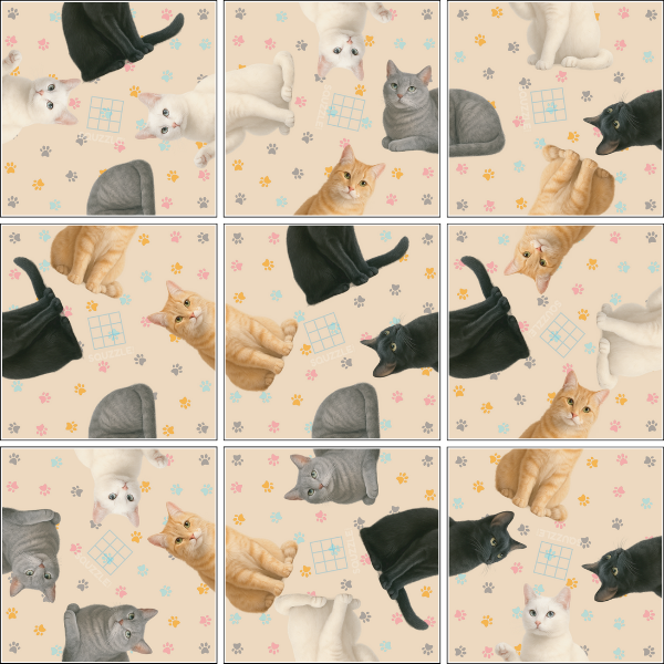 Cats Squzzle Puzzle