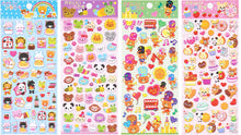 Load image into Gallery viewer, Animals Puffy Stickers