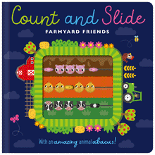 Load image into Gallery viewer, Count And Slide Farmyard Friends Board Book
