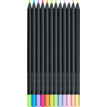 Load image into Gallery viewer, Color Pencils Black Edition Neon &amp; Pastel