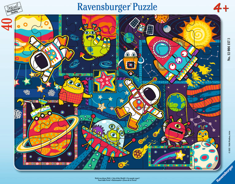 40 PC Out Of This World Frame Puzzle