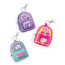 Load image into Gallery viewer, Retro Gamer Mini Backpack Keychain With Stationery