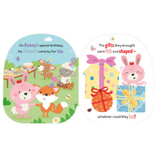 Load image into Gallery viewer, Squish And Snugg Kind Bunny Plush Board Book