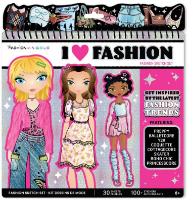 I Heart Fashion Sketch Portfolio