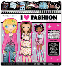 Load image into Gallery viewer, I Heart Fashion Sketch Portfolio