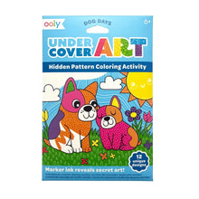 Load image into Gallery viewer, Dog Days Undercover Art Hidden Patterns Coloring Activity