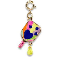 Load image into Gallery viewer, Gold Pickleball Charm