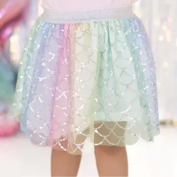 Rainbow Mermaid Tutu Skirt Size 2-4