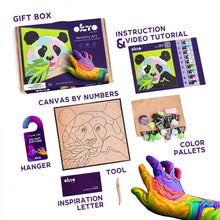 Load image into Gallery viewer, Clay By Number Panda Kit
