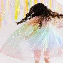 Load image into Gallery viewer, Rainbow Sequin Cape