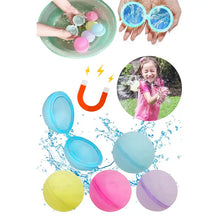 Load image into Gallery viewer, Reuseable Self-Sealing Water Ballons 6 Pack