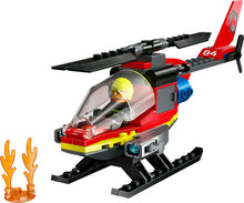Load image into Gallery viewer, City Fire Rescue Helicopter