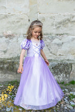 Load image into Gallery viewer, Velvety Soft One Upon A Tower Princess Dress Size 3-4