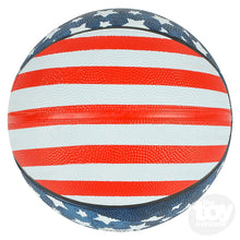 Load image into Gallery viewer, 9.5" Stars &amp; Stripes Regulation Basketball