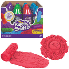 Load image into Gallery viewer, Kinetic Sandy Stamp N' Roll Crayon