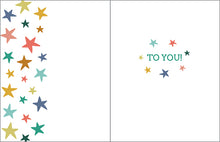 Load image into Gallery viewer, Birthday Stars Card