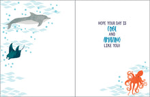 Load image into Gallery viewer, Ocean Birthday Card