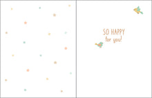 Load image into Gallery viewer, Clothesline &amp; Birds Baby Card