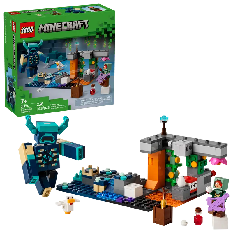 Minecraft The Warden Encounter