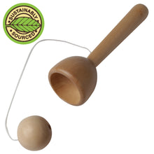 Load image into Gallery viewer, Wooden Cup &amp; Ball