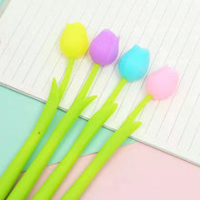 Load image into Gallery viewer, Tulip Flower Wiggle Gel Pen