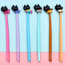 Load image into Gallery viewer, Black Cat Wiggle Pen