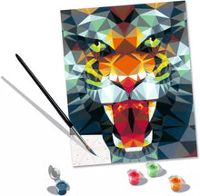 Load image into Gallery viewer, CreArt Polygon Tiger