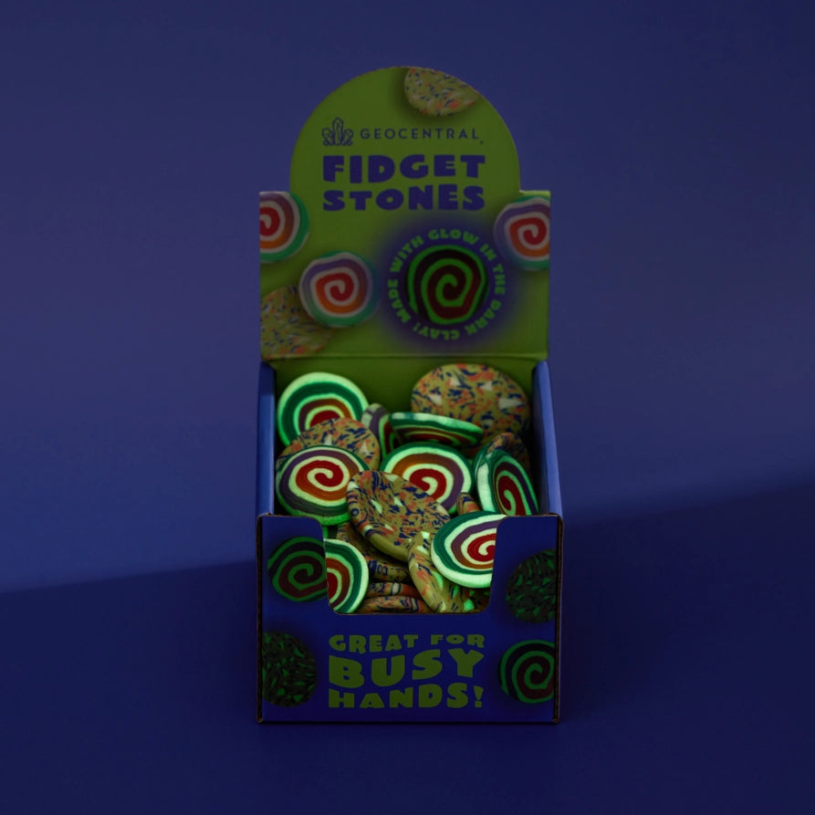 Fidget Stones Glow In Dark