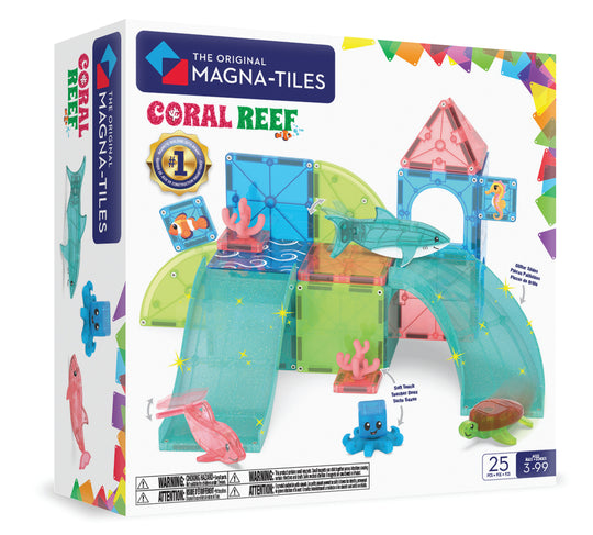 25 PC Coral Reef Magnatiles