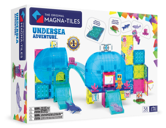 58 PC Undersea Adventure Magnatiles