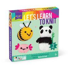Load image into Gallery viewer, Let's Learn To Knit