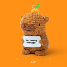 Load image into Gallery viewer, Lil Cheers Capybara Crochet Plush