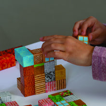 Load image into Gallery viewer, Click Blocks Magnetic 16 Piece Building Set