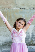 Load image into Gallery viewer, Velvety Soft Sleeping Sweetheart Gown With Arm Warmers Size 5-6