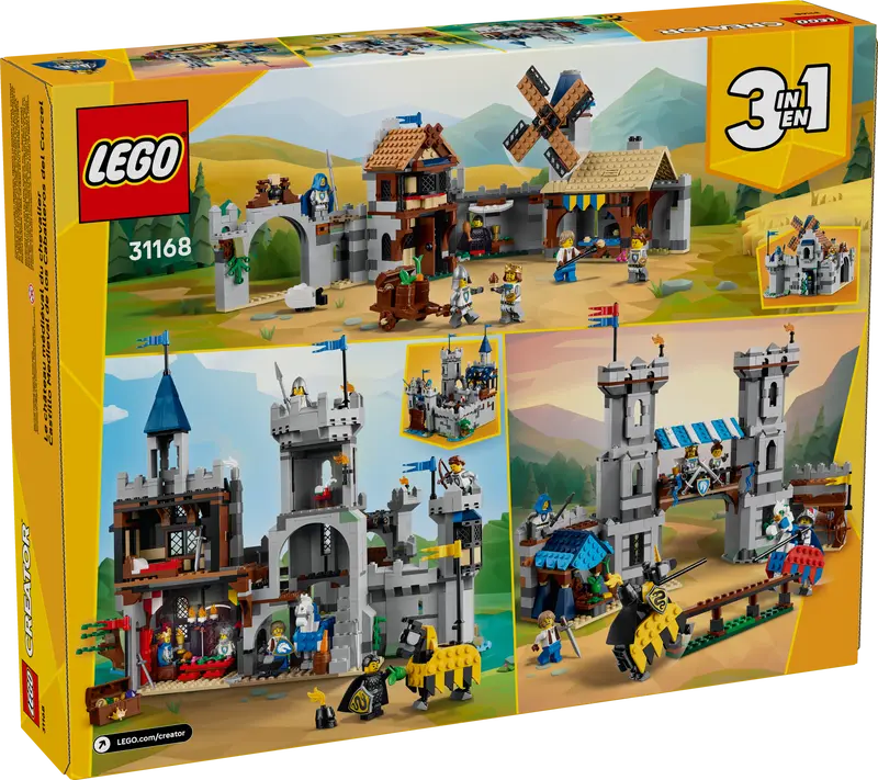 Creator Medieval Horse Knight Castle