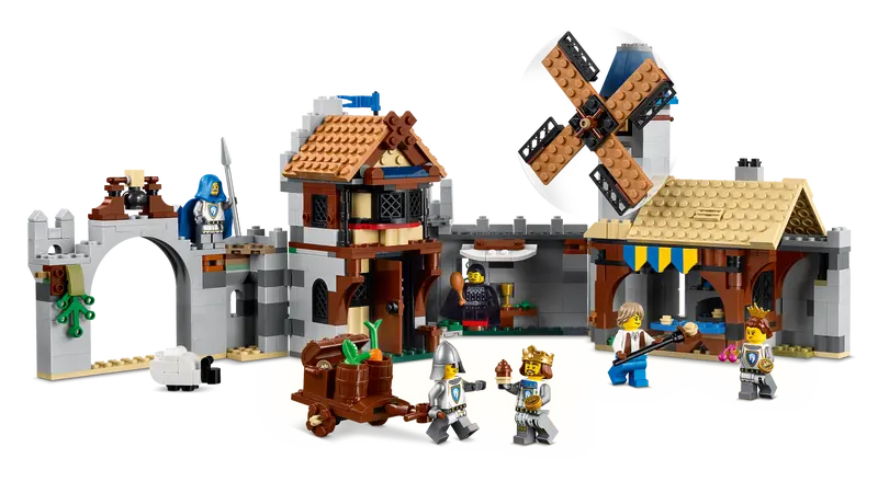 Creator Medieval Horse Knight Castle