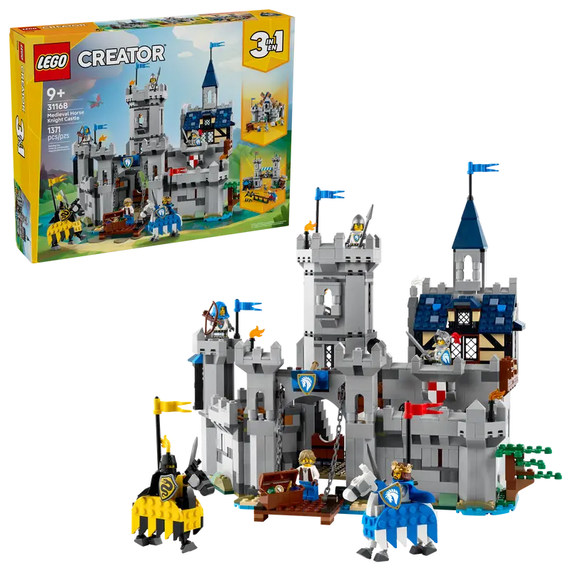 Creator Medieval Horse Knight Castle