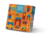 Load image into Gallery viewer, Busy City Wood Building Blocks