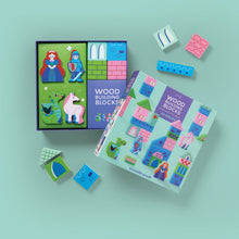 Load image into Gallery viewer, Princess Palace Wood Building Blocks
