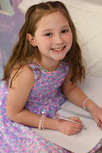 Load image into Gallery viewer, Purple Party Sequins Dress Size 5-6