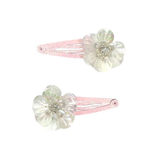 Load image into Gallery viewer, Mermaid Flower Hair Clip Set of 2