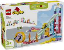 Load image into Gallery viewer, Duplo 3 in 1 Creative Ramps With Vehicles