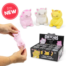Load image into Gallery viewer, Scrunchems Stretchies Lucky Cat