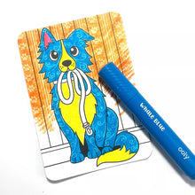 Load image into Gallery viewer, Dog Days Undercover Art Hidden Patterns Coloring Activity